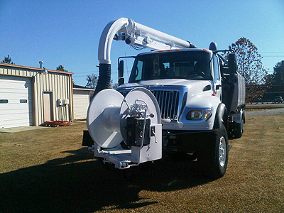 truck mounted jetting, sewer cleaning, root cutter, vacuum truck, 