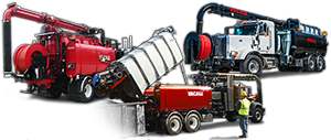 truck mounted jetting, easement machines, cable machines, Sewer camera, 